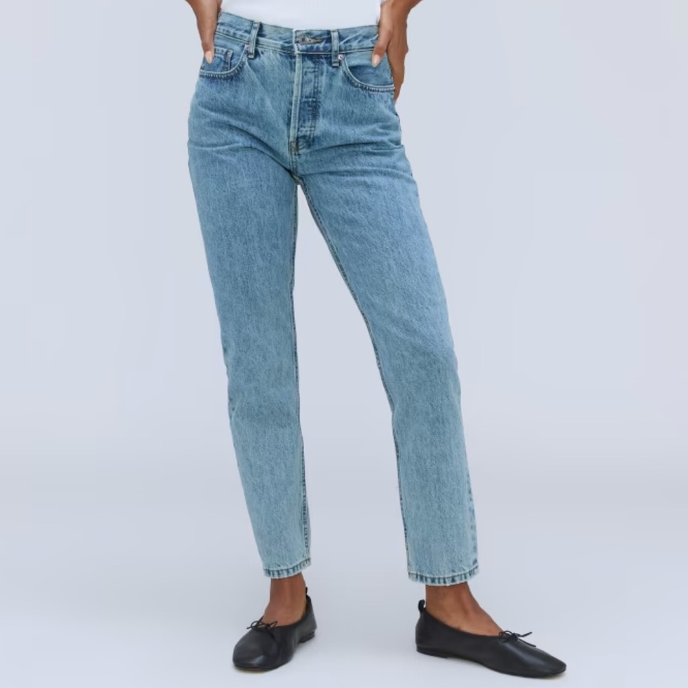 The 90s Cheeky Jean crop- everlane